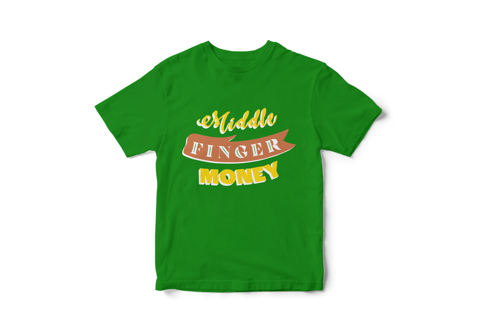 Purple Retro Script Classic Tee